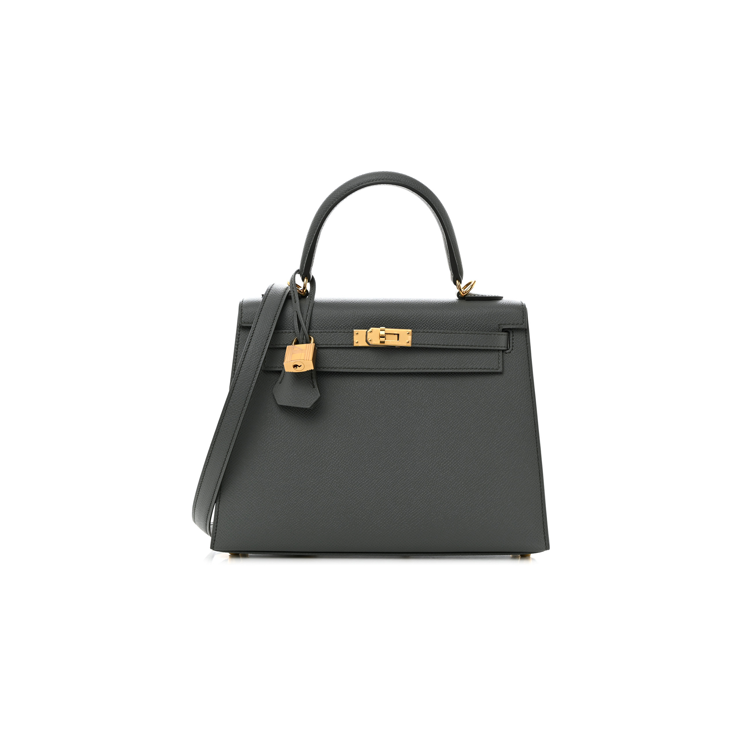 HERMÈS MASTER EPSOM KELLY SELLIER 25 VERT AMANDE (25*17*7cm)